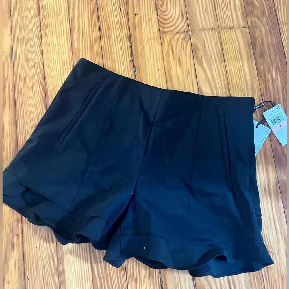 Black Shorts with Flair